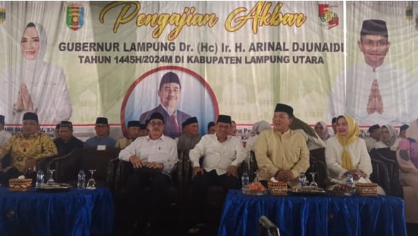 Perkuat Keimanan, Gubernur Lampung Adakan Pengajian Akbar