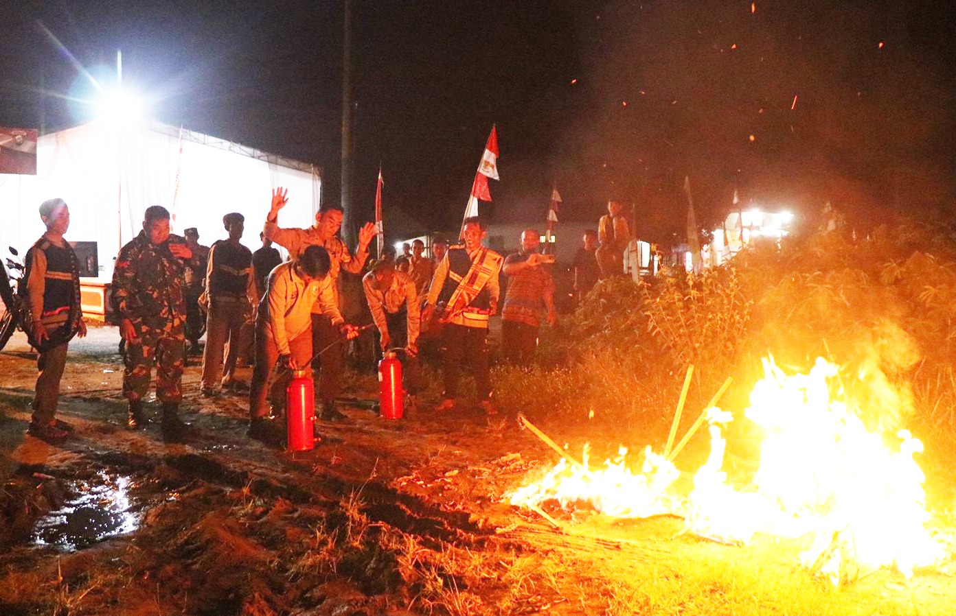 Polres Tulang Bawang Gelar Penilaian Lomba Satkamling, AKBP James Harus Memenuhi Dua Aspek