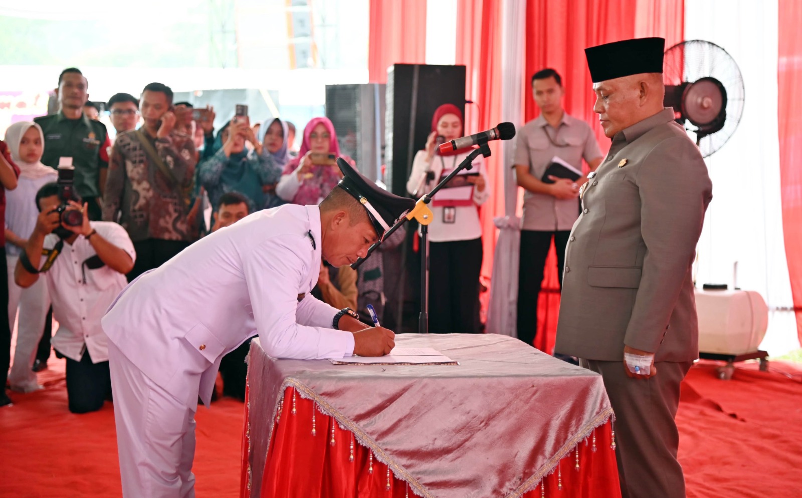 25 Kepala Desa di Kecamatan Natar Kembali Dikukuhkan Bupati Lampung Selatan