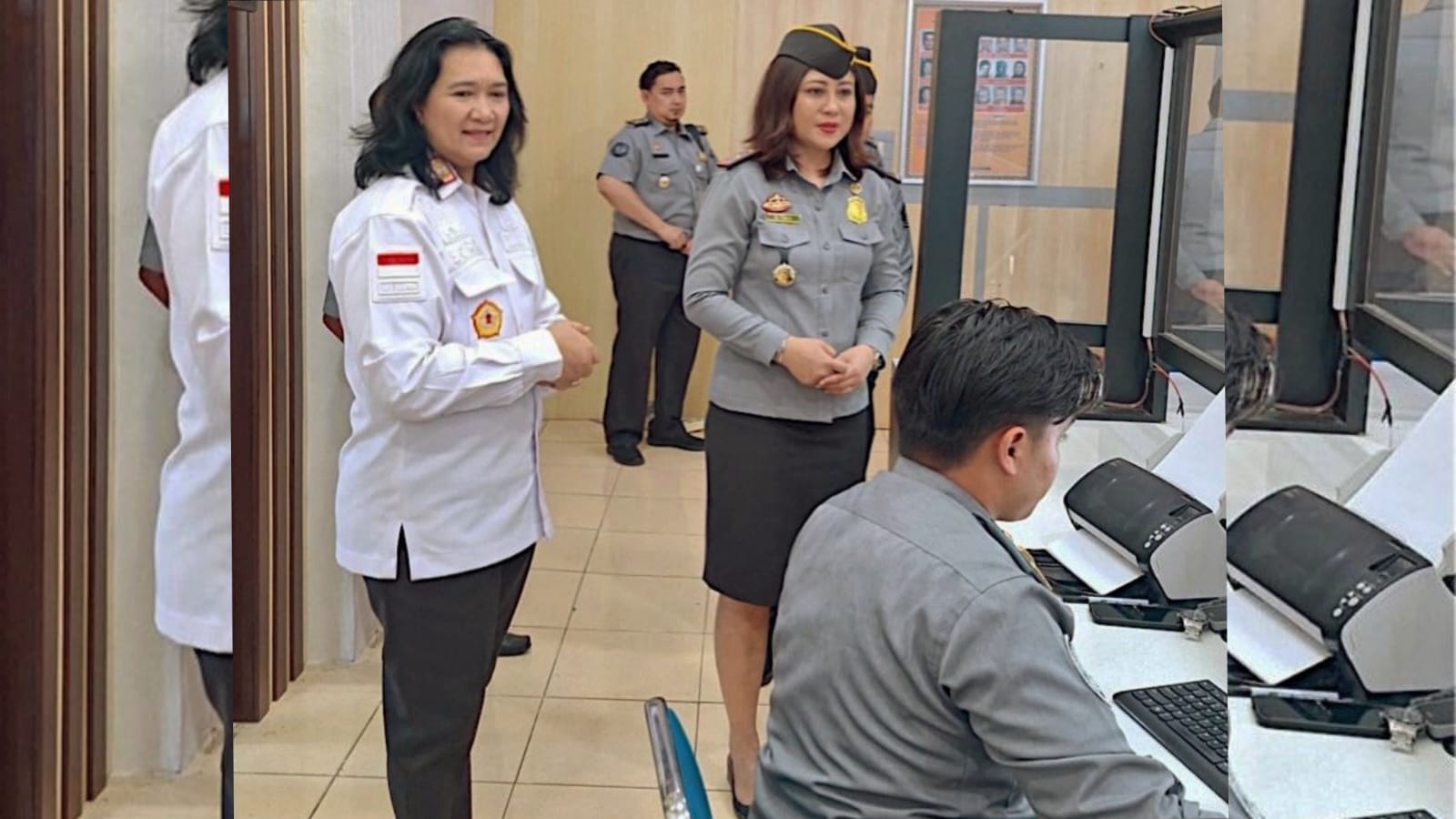 Kakanwil Lampung Kunjungi Imigrasi Kotabumi Sampaikan Motivasi