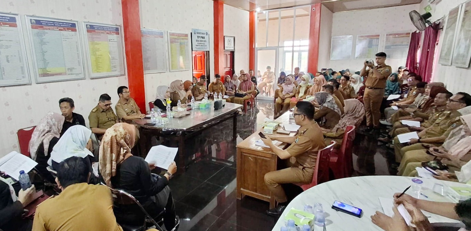 Jadi Wakil Lampung, Desa Bumi Daya Kecamatan Palas Lampung Selatan Dibina Tim Provinsi