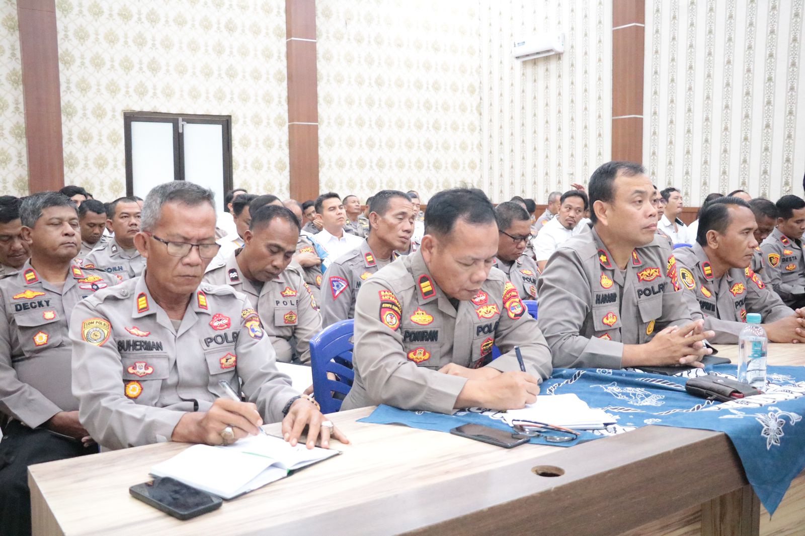 Polres Tulang Bawang Gelar Forum Belajar Bersama, AKBP James: Pilkada Dan Isu Lokal Jadi Materinya