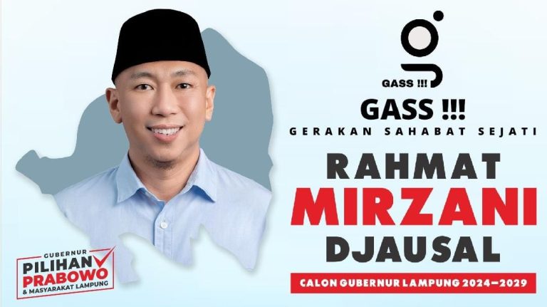 Profil RMD Cagub Lampung Yang Akrab Disapa Kiyai Mirza