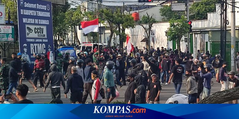 Kericuhan Usai Demo di Temanggung, 67 Orang Jadi Korban, Balita Kena Gas Air Mata
