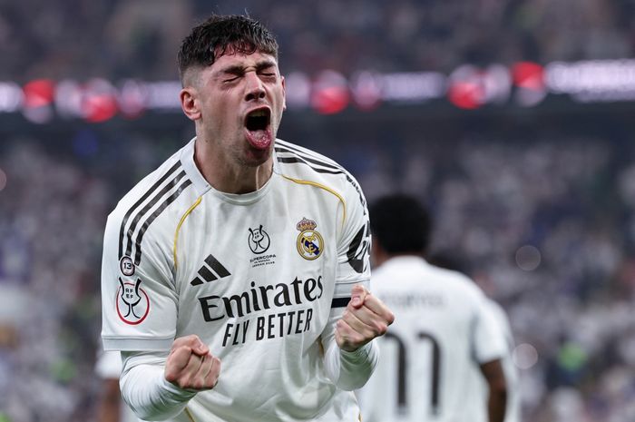 Gol Tendangan Bebas Roket Bawa Real Madrid ke Final Piala Super Spanyol 2026, Susul Barcelona
