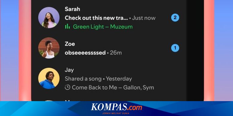 Spotify Rilis Fitur Listening Activity di HP, Bisa Intip Lagu yang Sedang Diputar Teman