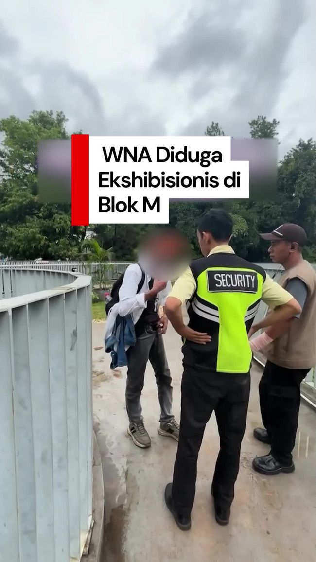 Video Pramono soal Heboh WNA Diduga Ekshibisionis di Blok M