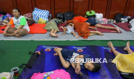 Aula DPRD Kudus Difungsikan untuk Tempat Pengungsian Warga Terdampak Banjir