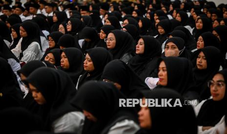 Petugas Haji Pelajari Tactical Floor Game Saat di Armuzna   