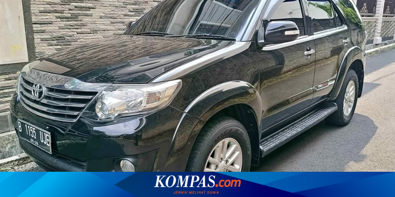 Cek Harga Bekas Toyota Fortuner, mulai Rp 100 Jutaan