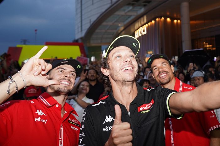 Pertahankan Ritual Lama MotoGP, Valentino Rossi Akhirnya Jajal Sirkuit Mandalika yang Bikin Marc Marquez Penasaran