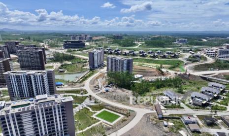 Progres Pembangunan Jalan West Residence IKN Tembus 65,85 Persen