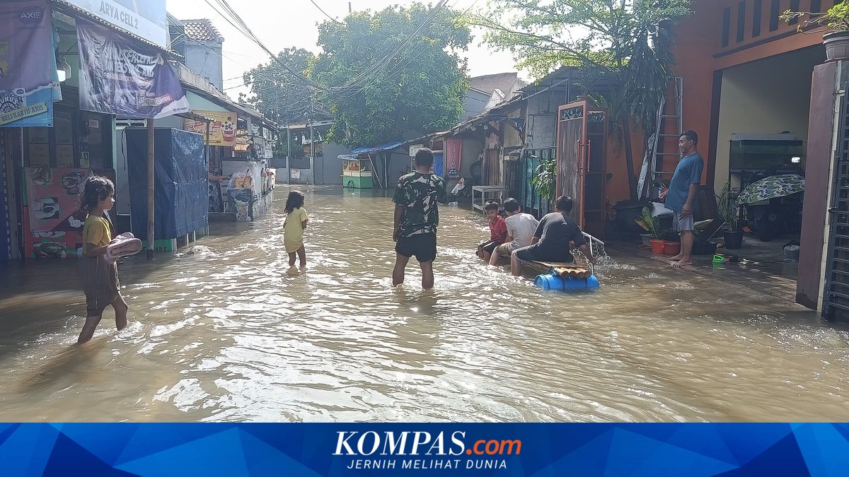 Banjir di Jakarta Surut, Sempat Rendam 46 RT