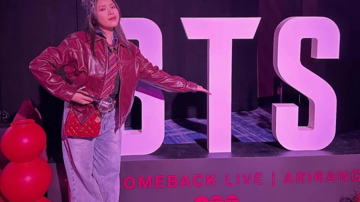 Terpantau Masih di Korea, Inilah Momen Haru Tiara Andini Nonton Konser BTS di Seoul