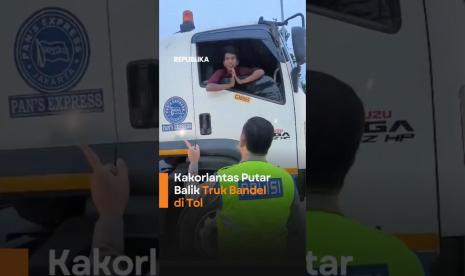Kakorlantas Minta Truk Bandel di Tol Putar Balik