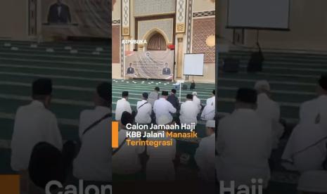 Calon Jamaah Haji KBB Jalani Manasik Terintegrasi