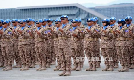 Jenguk Anggota UNIFIL Dirawat di Lebanon, Komandan PMPP TNI tak Singgung Soal Pemulangan Prajurit