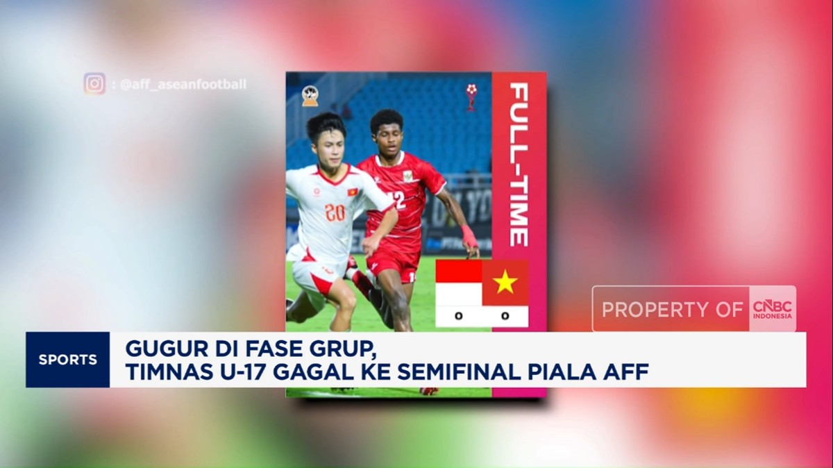 Video: Gugur di Fase Grup, Timnas U-17 Gagal ke Semifinal Piala AFF