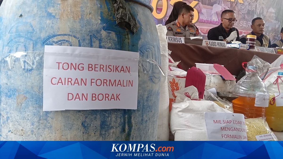 Ciri-ciri Makanan yang Mengandung Formalin, Jangan Dibeli