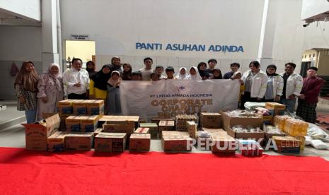 Lintas Armada Indonesia Salurkan Bantuan ke Empat Panti di Jakarta
