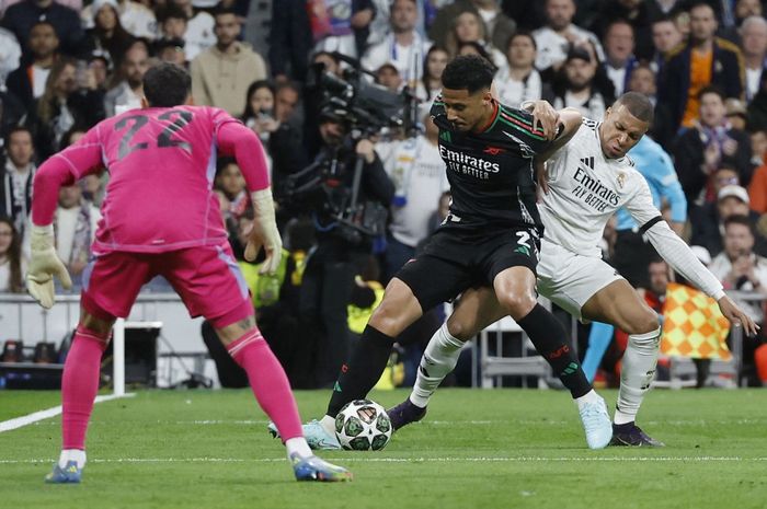 Gertak PSG, William Saliba Ingatkan Arsenal Punya Pertahanan Terbaik di Liga Champions
