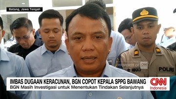 VIDEO: Imbas Dugaan Keracunan, BGN Copot Kepala SPPG Bawang