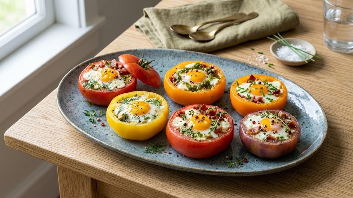 Resep Tomat Telur Panggang yang Lembut dan Gurih