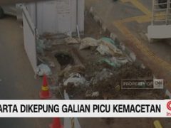 VIDEO: Jakarta Dikepung Galian Picu Kemacetan