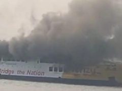 ASDP Ungkap Kronologi KMP Batumandi Terbakar Saat Hendak Sandar di Merak